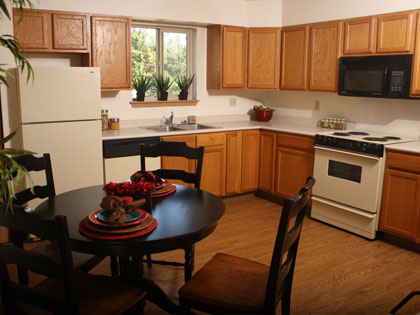 WWU Apartments - Pomeroy Court Kitchen